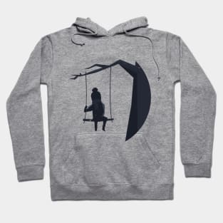 Child on a swing Hoodie